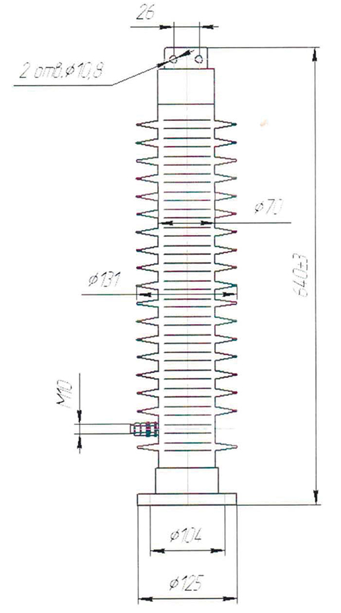 ОПНп-35/40,5/10/2/IV/УХЛ1